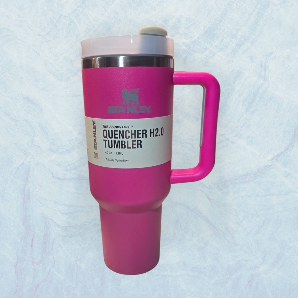 Hot pink solid Tumbler travel cup